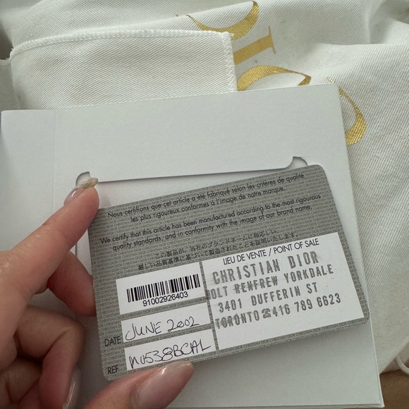 Lady dior Small with gunmetal hardware - Picture 10 of 12